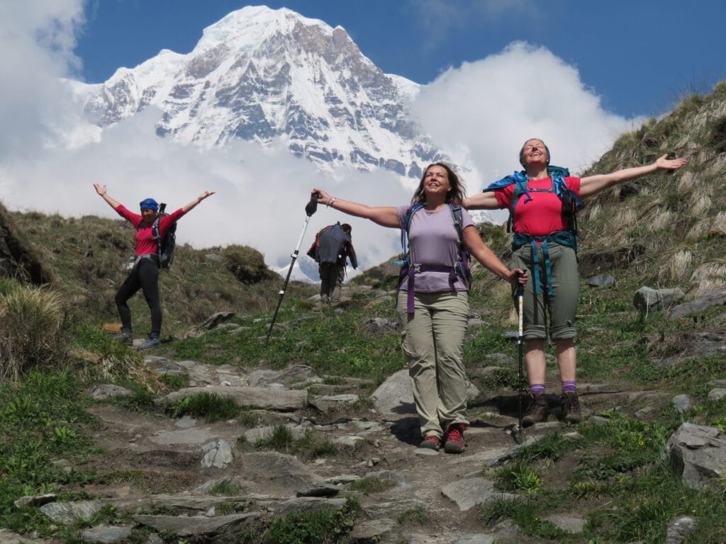 Below Annapurna Base Camp