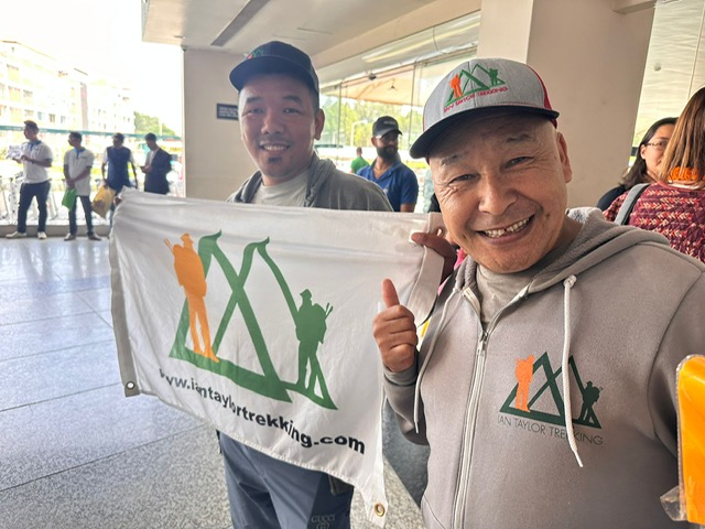 Meet Ian Taylor Trekking staff at Kathmandu Airport