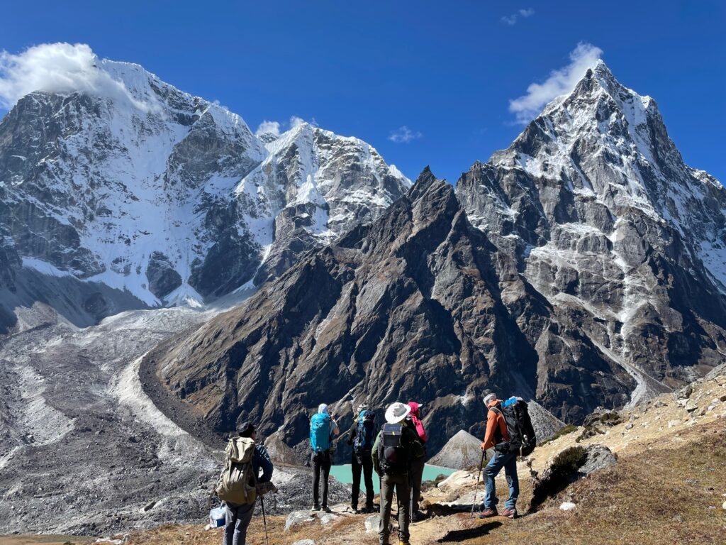 Training for Lobuche Peak