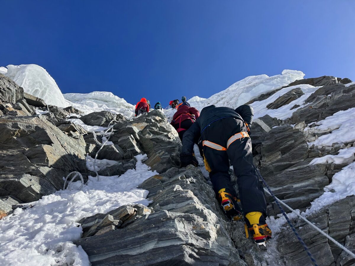 A step by step approach to Mountain training