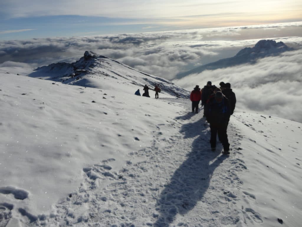 Sunrise Near the Summit of Kilimanjaro
