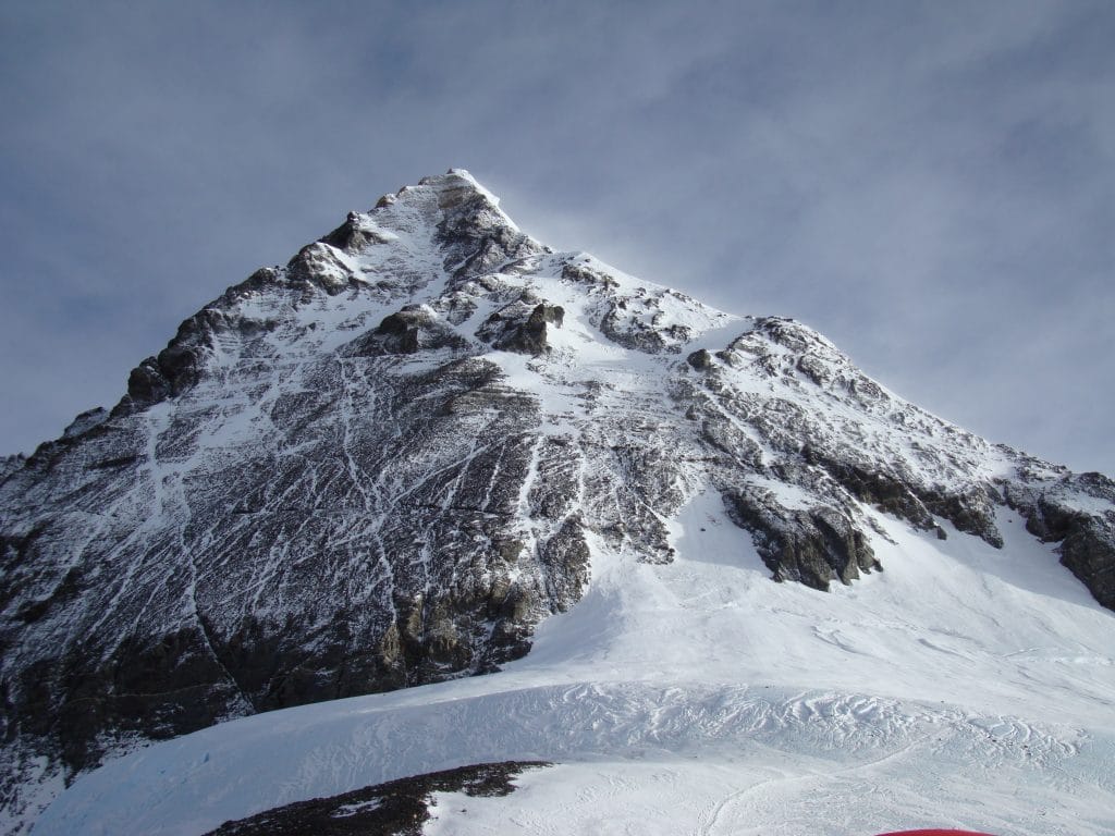 The South Summit on Mount Everest
