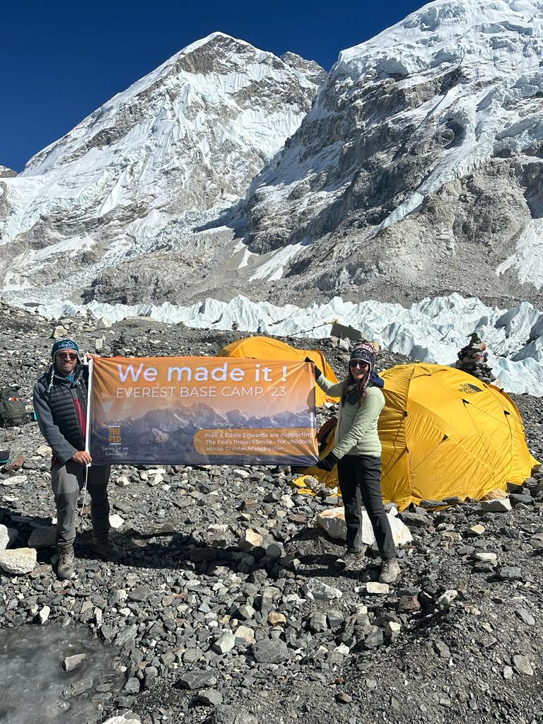 Camping at Everest Base Camp
