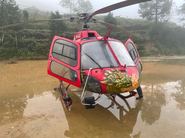 Real challenges getting in and out of the Everest region.