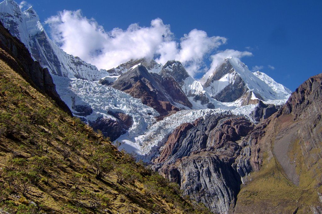 High pass on the Huayhuash trek.
