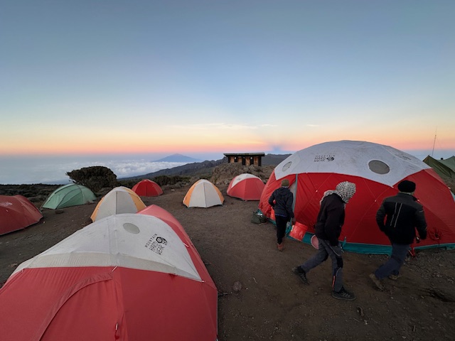 Elevation Gains on Kilimanjaro - Lemosho Route