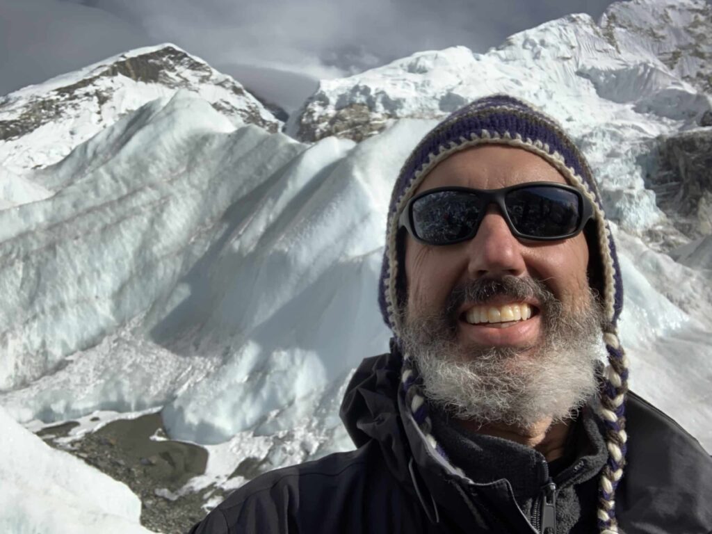 John at Everest Base Camp
