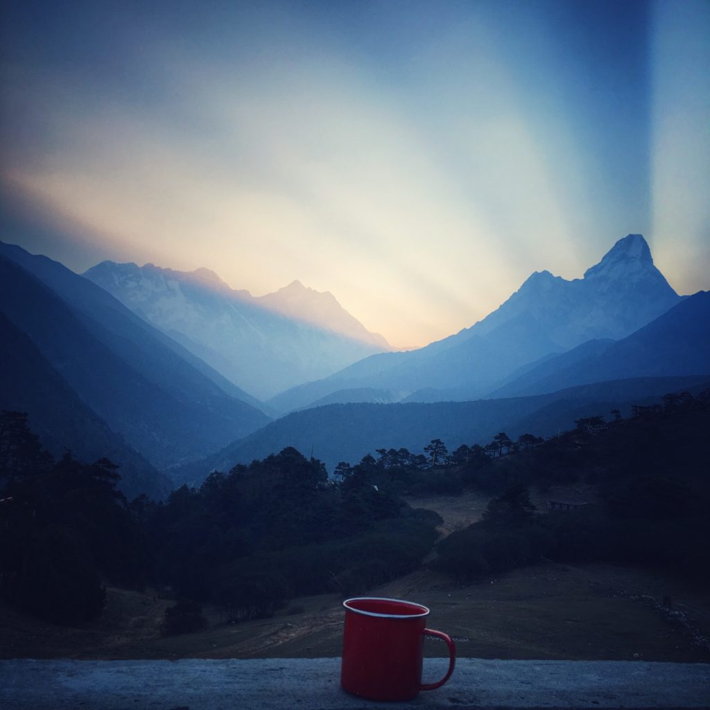 Stunning views on the Everest Base Camp Trek