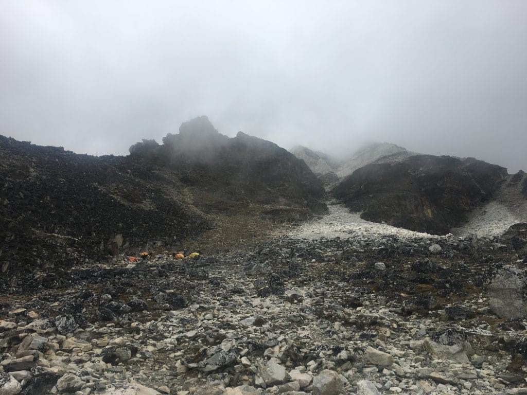 High Camp on Island Peak