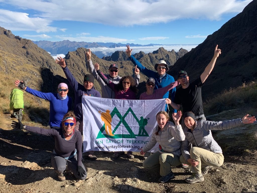 Ian Taylor Trekking on the Inca Trail