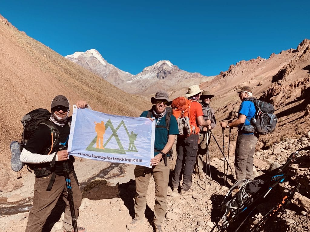 Aconcagua from the Vacas Valley Route