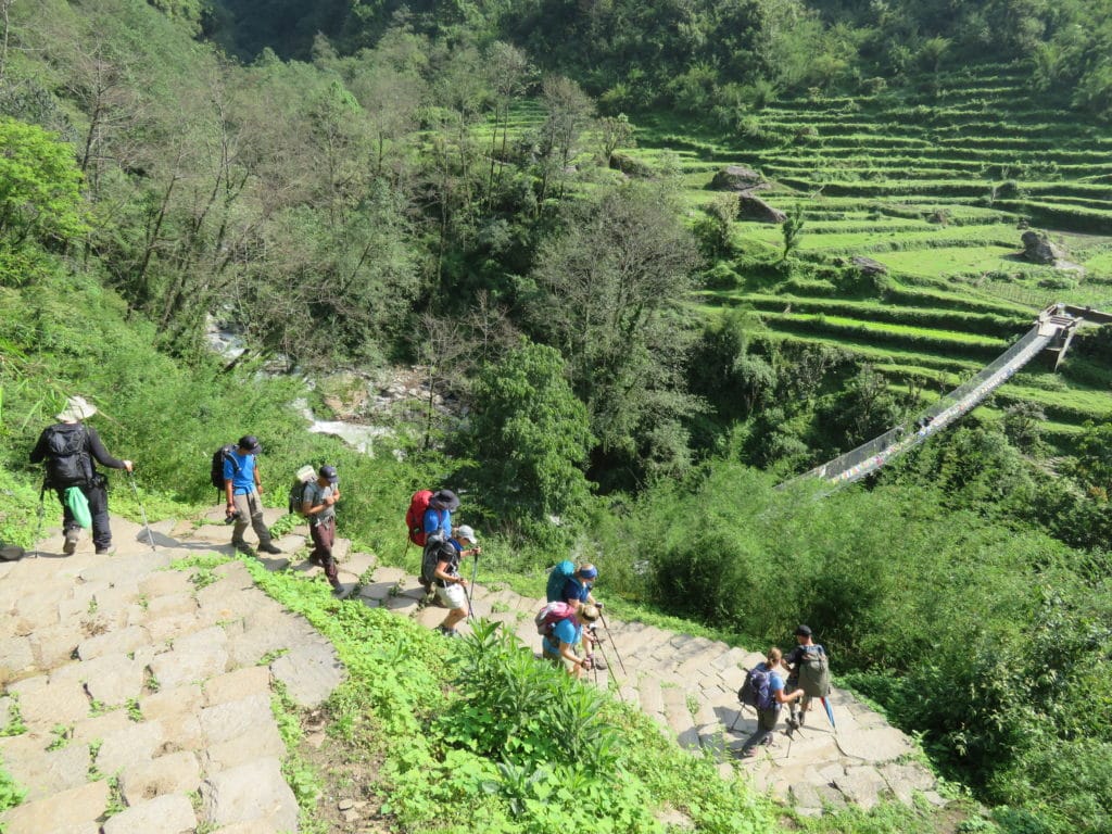 How difficult is it trekking to Annapurna base Camp