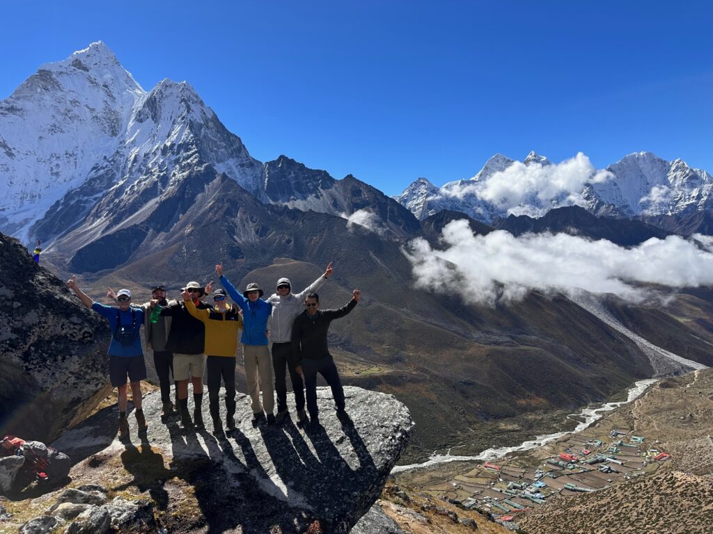 High above Dingbouche in the Everest region.