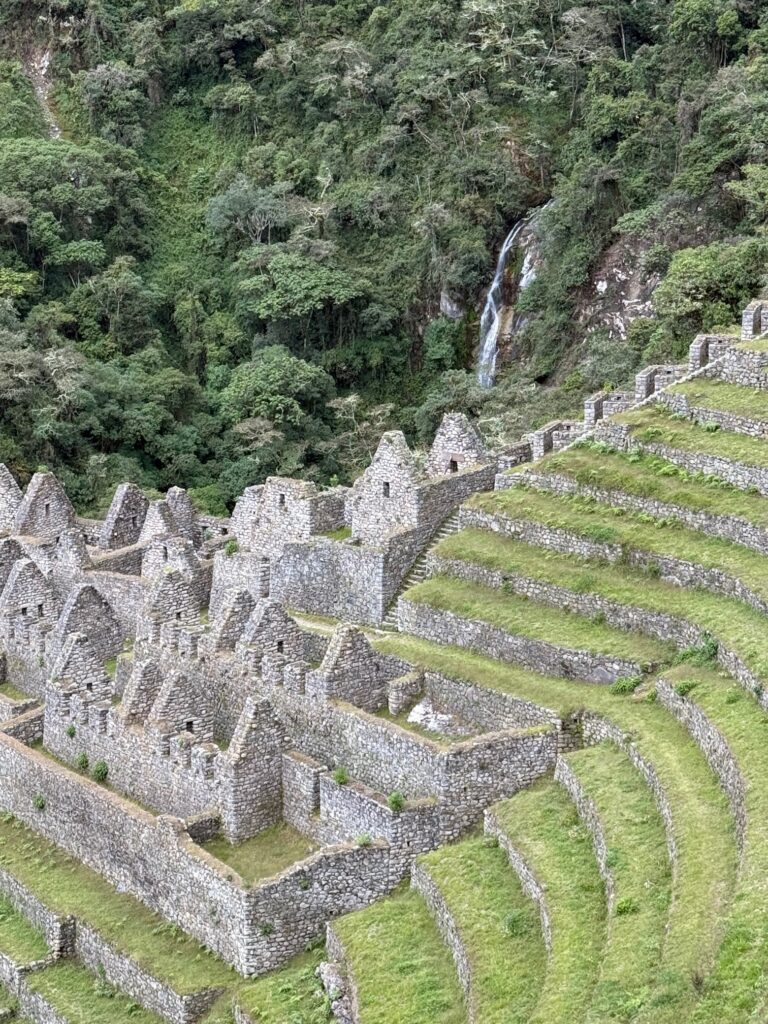 Wiñay Wayna a magical part of the Inca Trail.