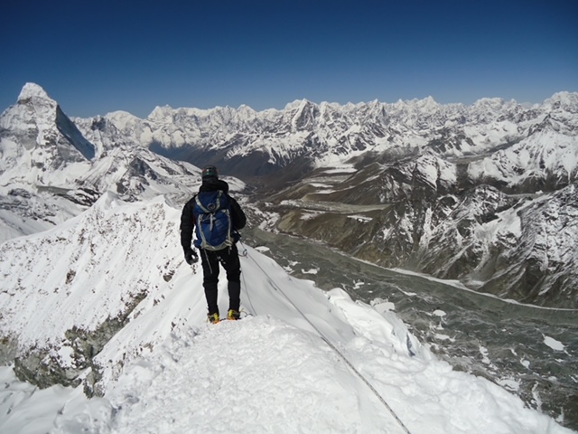 Island Peak in Nepal