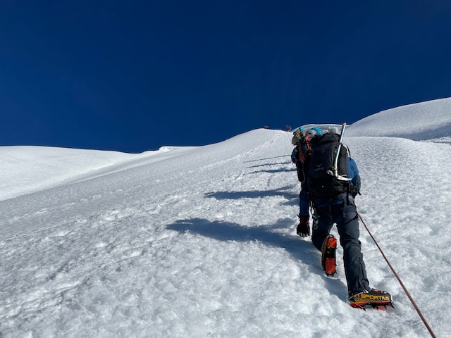 Conquering Lobuche East