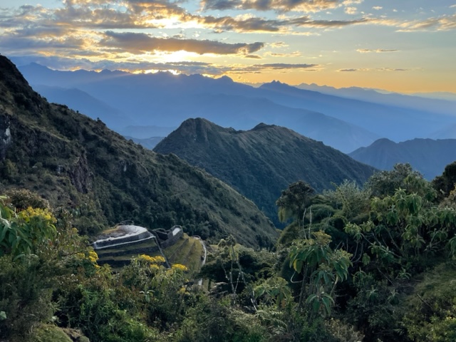 Distances on the Inca trail