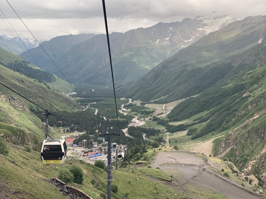 The Gondola on Mount Elbrus