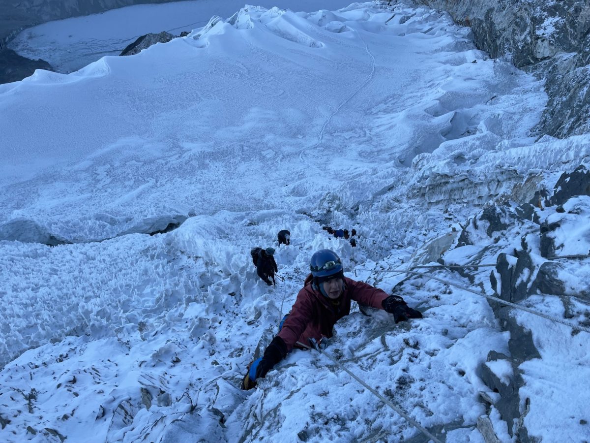Island Peak Head wall