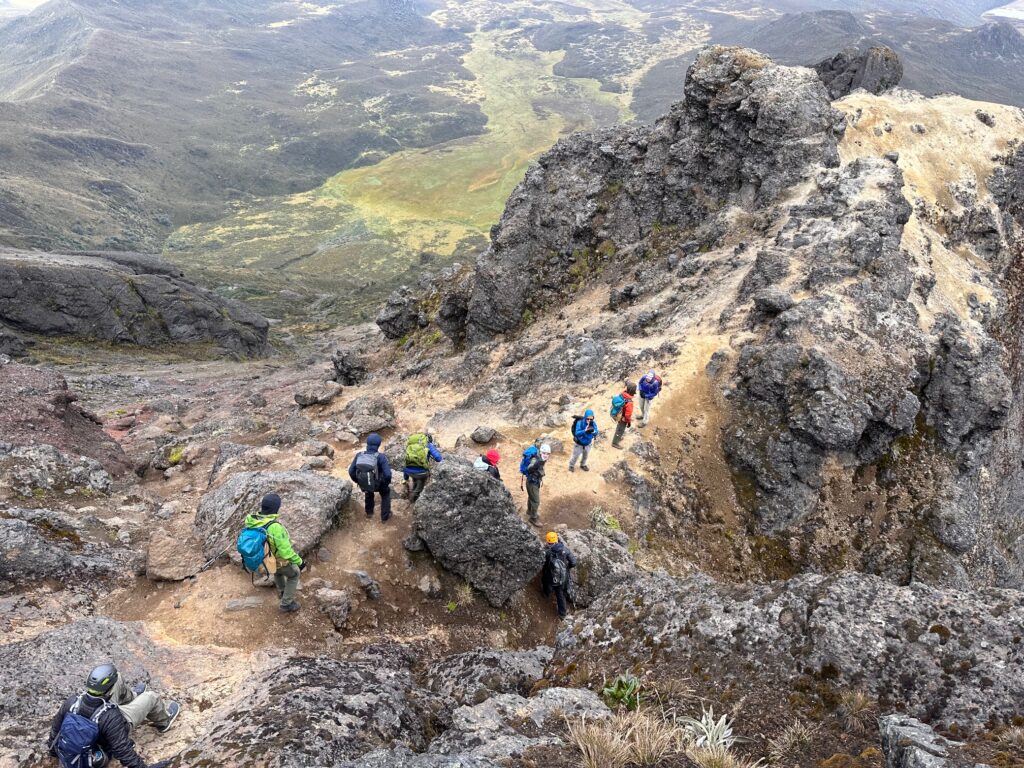 Trekking in Ecuador